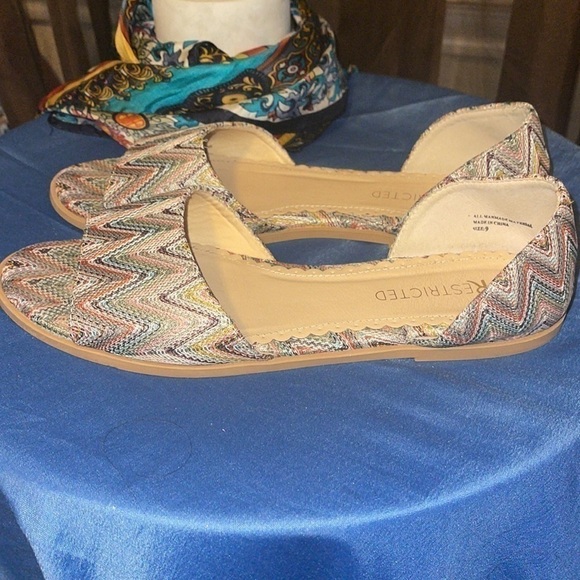 Restricted for Francesca Slip On Peep Toe Sandals - Picture 7 of 8